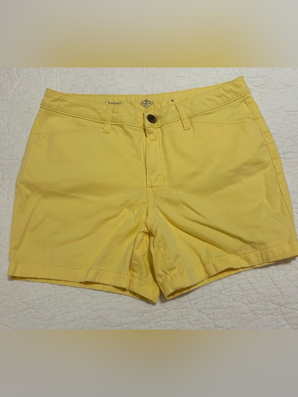 St. John's Bay Sunny Yellow Shorts